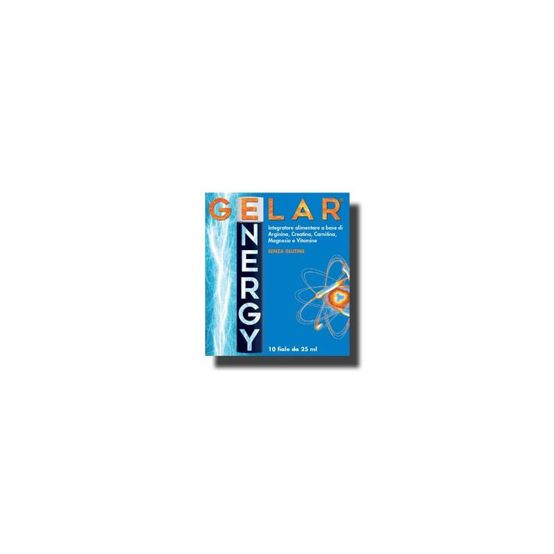 Gelar energy 10 fiale x 25 ml Gelar energy 10 fiale x 25 ml