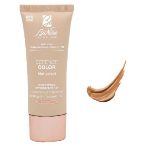 Defence color mat velvet fondotinta n406 miel cannelle