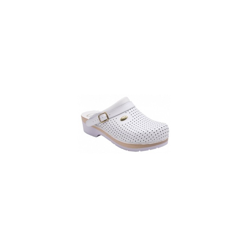 Clog s/comf.b/s ce bycast bis unisex white woods bianco 41
