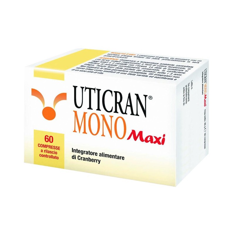Uticran mono maxi 60 compresse 48 g Uticran mono maxi 60 compresse 48 g