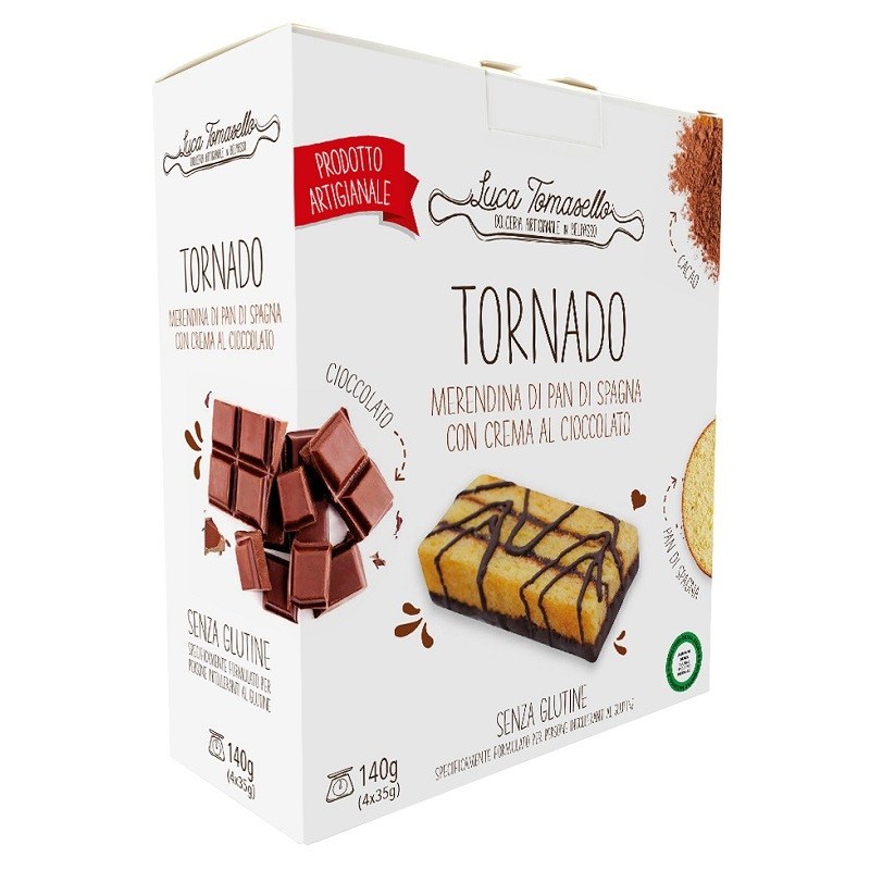 Tornado merendina al cioccolato 140 g Tornado merendina al cioccolato 140 g
