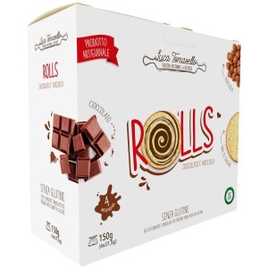 Rolls merendina cioccolato nocciola 150 g
