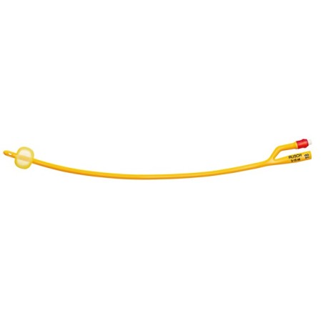Catetere foley a media permanenza rusch gold plus a 2 vie in silkolatex lattice-silicone per adulto ch20 lunghezza 40 cm punta c