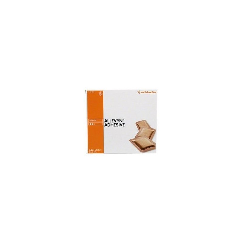 Medicazione idrocellulare adesiva sterile allevyn adhesive altamente assorbente in schiuma di poliuretano a struttura tristratif Medicazione idrocellulare adesiva sterile allevyn adhesive altamente assorbente in schiuma di poliuretano a struttura tristratif