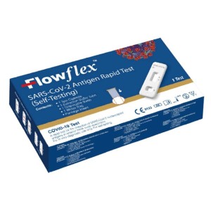 Test antigenico rapido covid-19 flowflex autodiagnostico determinazione qualitativa antigeni sars-cov-2 in tamponi nasali median