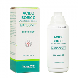 Acido borico (marco viti) soluz cutanea 500 ml 3%