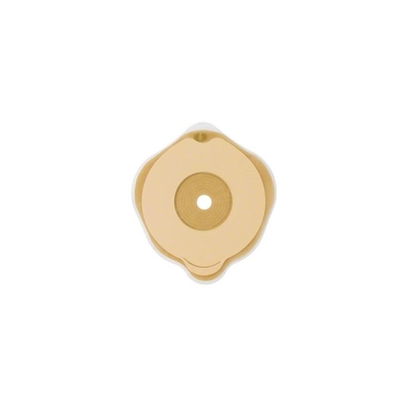 Placca piana flexima key 60 mm con protettore cutaneo idrocolloidale e flangia 5 pezzi Placca piana flexima key 60 mm con protettore cutaneo idrocolloidale e flangia 5 pezzi