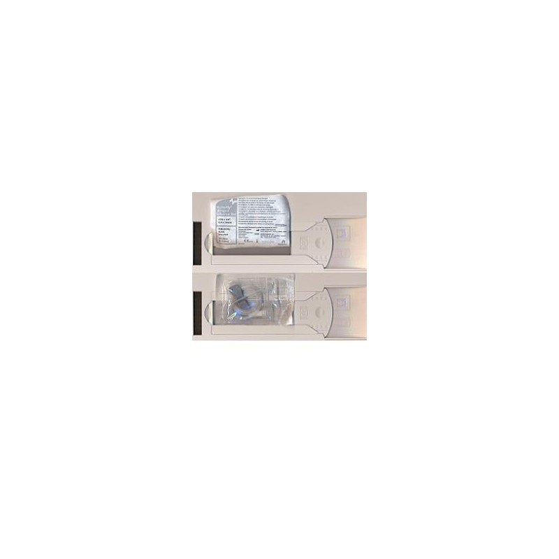 Ago butterfly standard winged set gauge 25 0,5x19 mm con alette guida cannula di raccordo volume 0,45 ml arancio Ago butterfly standard winged set gauge 25 0,5x19 mm con alette guida cannula di raccordo volume 0,45 ml arancio