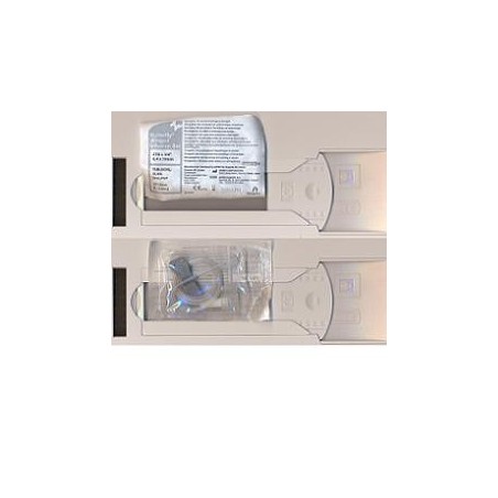 Ago butterfly standard winged set gauge 25 0,5x19 mm con alette guida cannula di raccordo volume 0,45 ml arancio