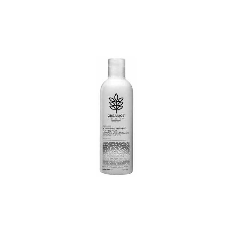 Organics pharm volumizing shampoo for fine hair lemon and peppermint