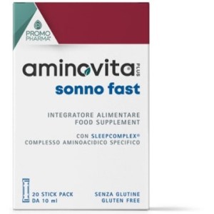 Aminovita plus sonno fast 20 stick da 10ml