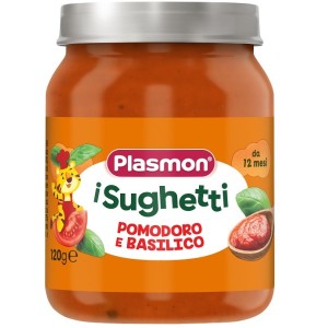 Plasmon i sughetti pomodoro e basilico 120 g