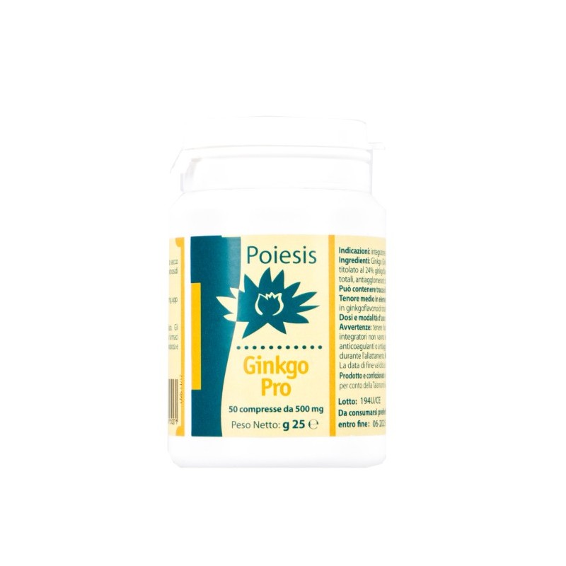 Ginkgo pro poiesis 50 compresse