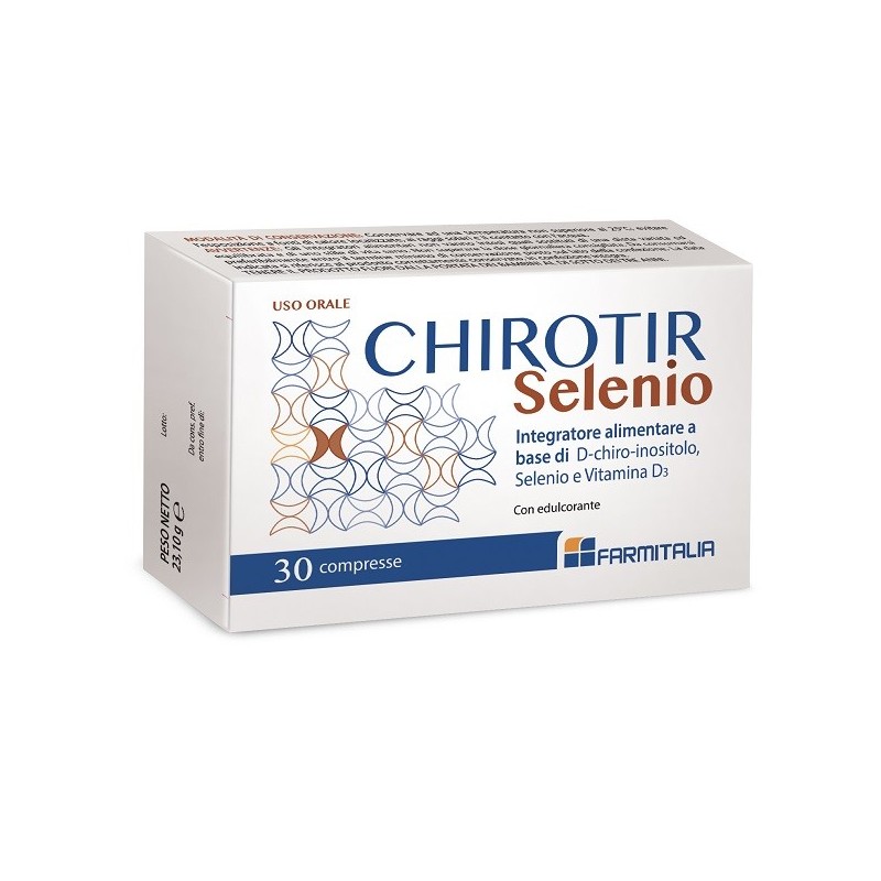 Chirotir selenio 30 compresse Chirotir selenio 30 compresse