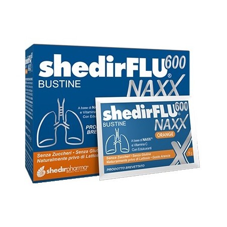 Shedirflu 600 naxx arancia senza zuccheri 20 bustine