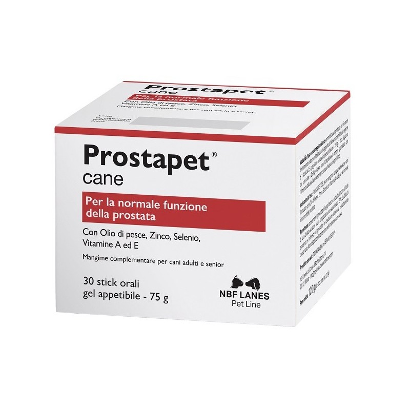 Prostapet cane gel 60 bustine Prostapet cane gel 60 bustine