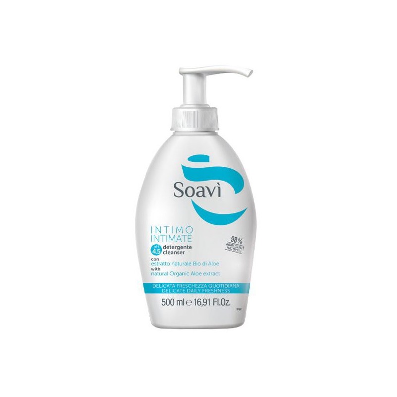 Soavi intimo delicato ph4,5 flacone con dispenser 500 ml