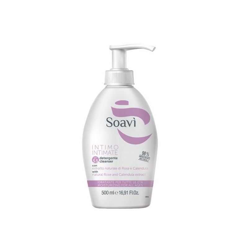 Soavi intimo idratante ph5,5 flacone con dispenser 500 ml