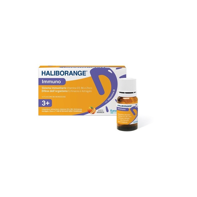 Haliborange immuno 10 flaconcini 10 ml