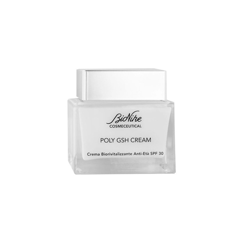 Cosmeceutical poly gsh cream crema biorivitalizzante anti-eta' spf30 50 ml Cosmeceutical poly gsh cream crema biorivitalizzante anti-eta' spf30 50 ml