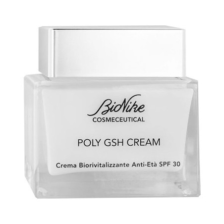 Cosmeceutical poly gsh cream crema biorivitalizzante anti-eta' spf30 50 ml