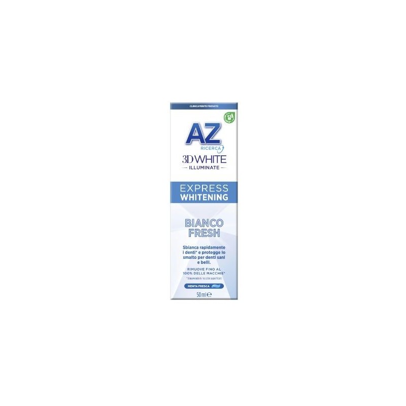 Az 3d white dentifricio illuminante bianco splendente 50 ml