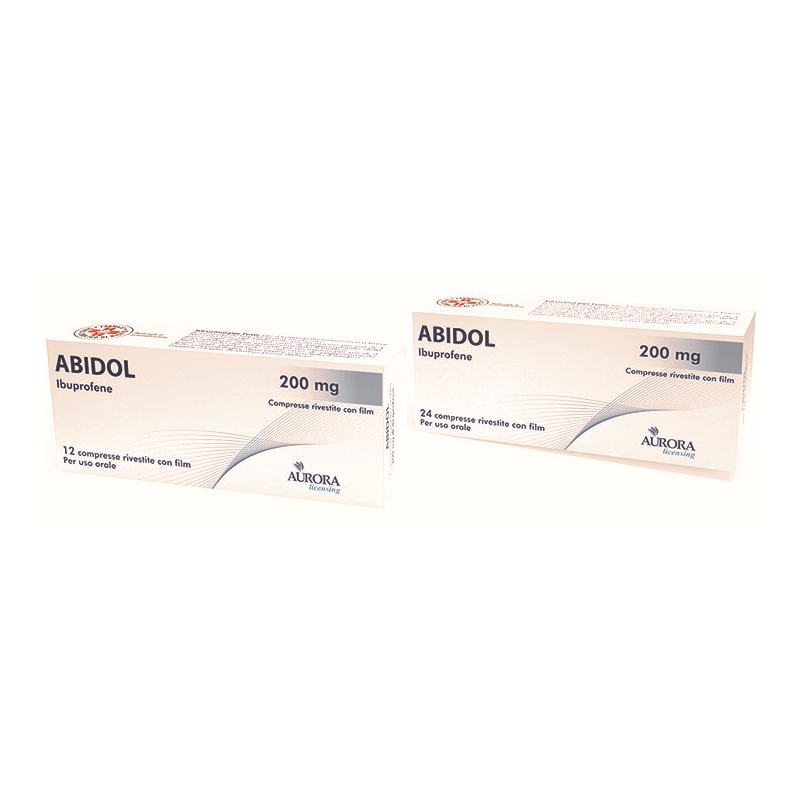 Abidol 12 compresse riv 200 mg Abidol 12 compresse riv 200 mg