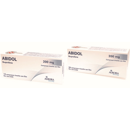 Abidol 12 compresse riv 200 mg Abidol 12 compresse riv 200 mg
