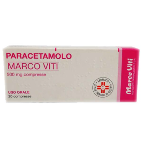 Paracetamolo (marco viti) 20 compresse 500 mg