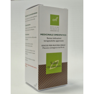 Sabal oti composto orale gocce 50 ml in soluzione idroalcolicaal 30% v/v
