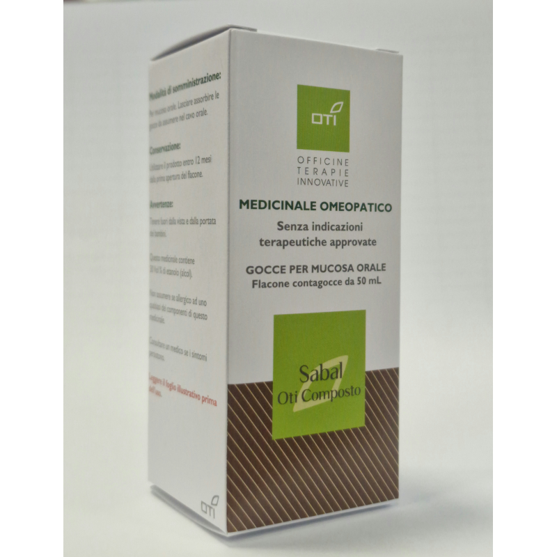 Sabal oti composto orale gocce 50 ml in soluzione idroalcolicaal 30% v/v Sabal oti composto orale gocce 50 ml in soluzione idroalcolicaal 30% v/v