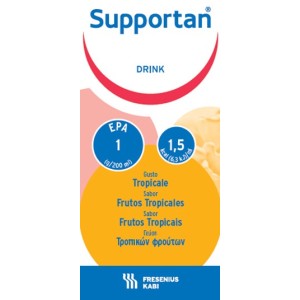 Supportan drink frutti tropicali 4 flaconi x 200 ml