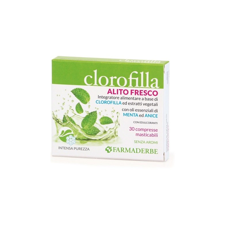 Clorofilla breath purifing 30 compresse masticabili