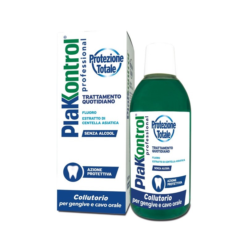 Plakkontrol protezione totale collutorio 500 ml Plakkontrol protezione totale collutorio 500 ml