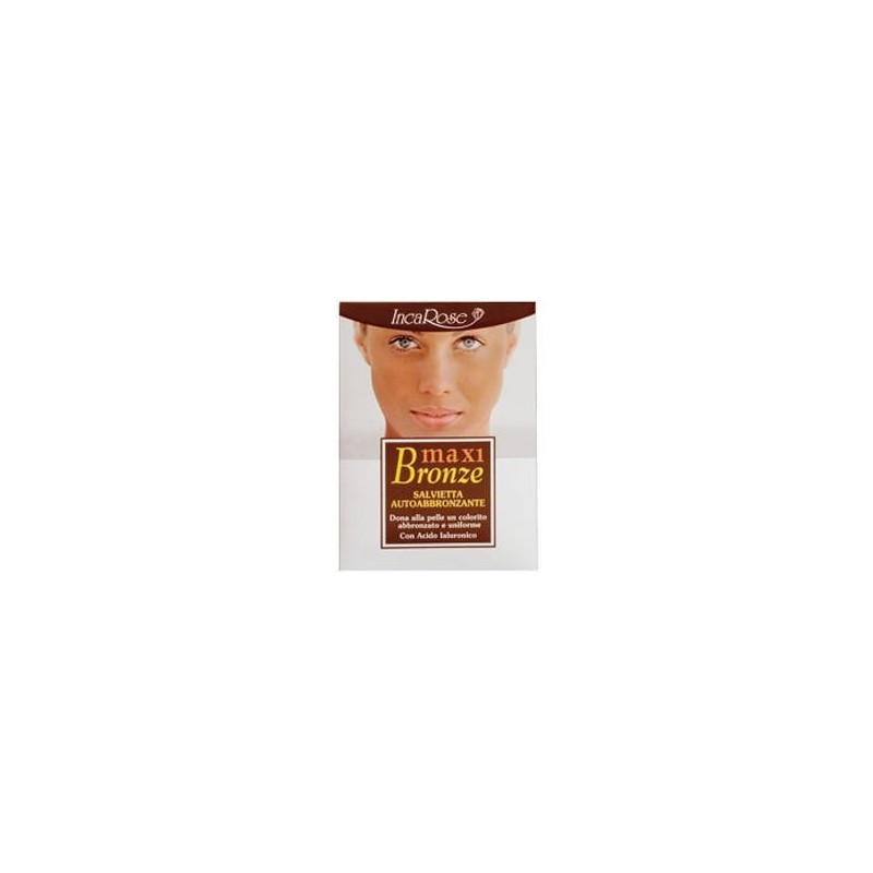 Incarose maxi bronze 7 salviettine autoabbronzanti