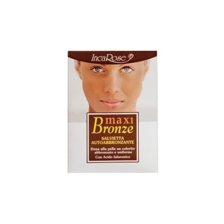 Incarose maxi bronze 7 salviettine autoabbronzanti
