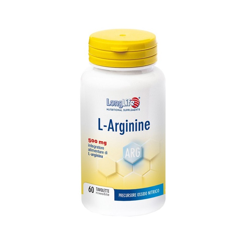 Longlife l-arginine 60 tavolette