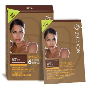 Incarose maxi bronze 6 salviette veg