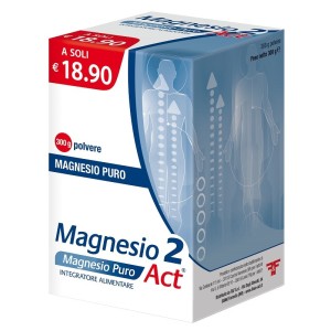 Magnesio puro 2 act polvere 300 g