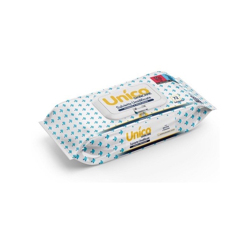 Unico salviettine umidificate pop-up 72 pezzi