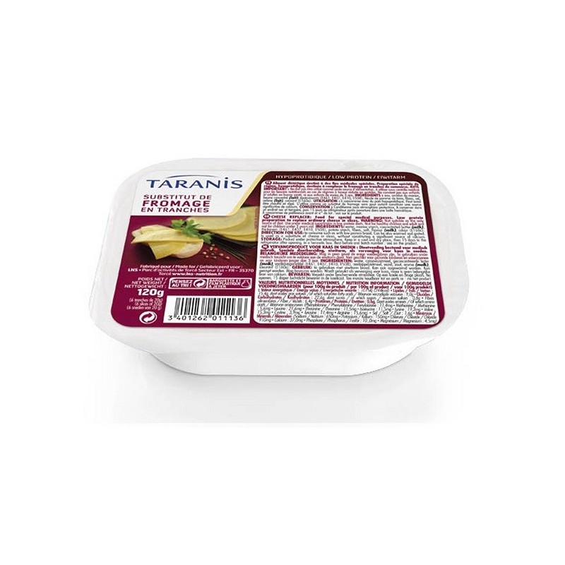 Taranis sostituto del formaggio a fette 6 fette 20 g