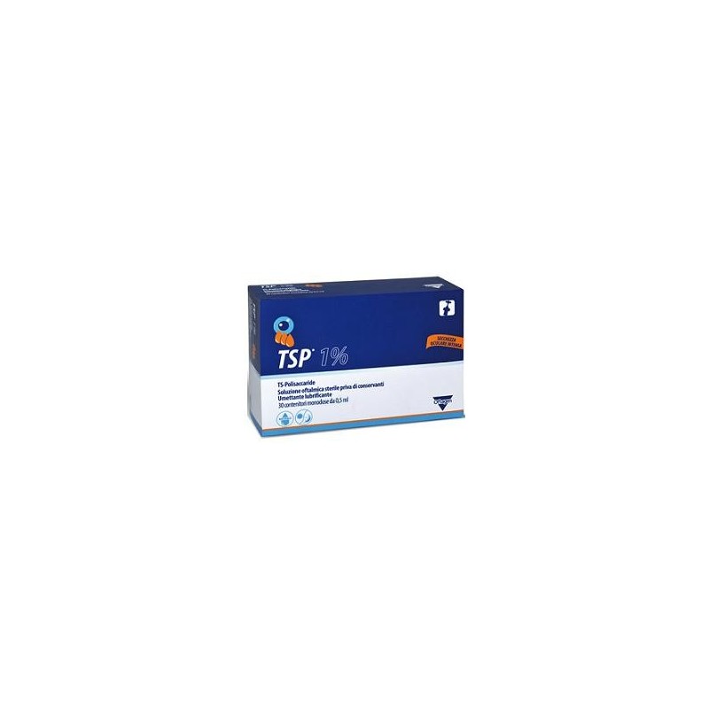 Tsp 1% soluzione oftalmica umettante lubrificante 30 flaconcini monodose 0,5 ml