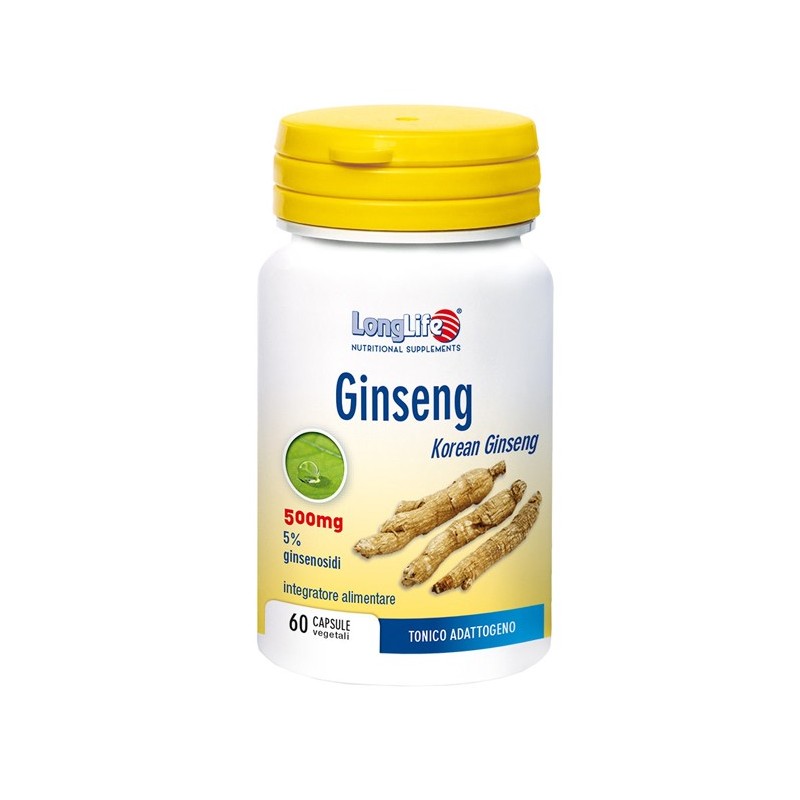 Longlife ginseng 5% 60 capsule