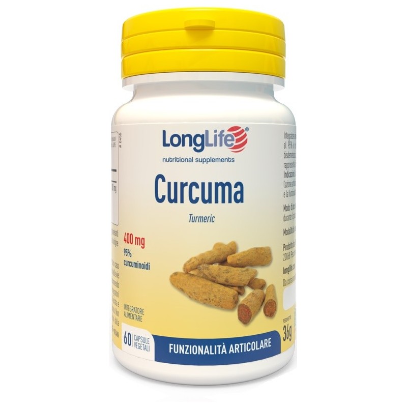 Longlife curcuma 60 capsule vegetali