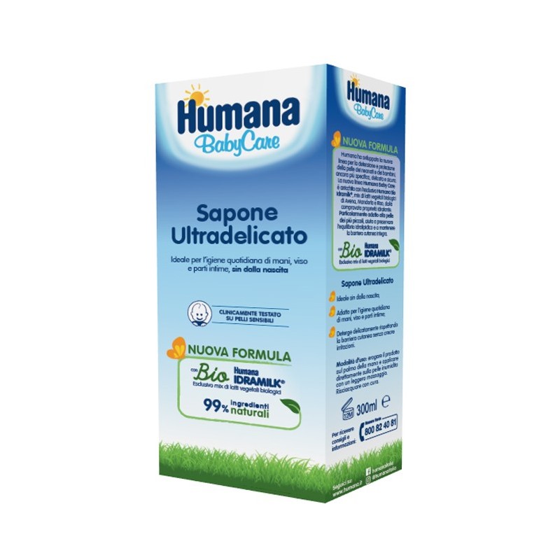Humana baby care sapone liquido 300 ml