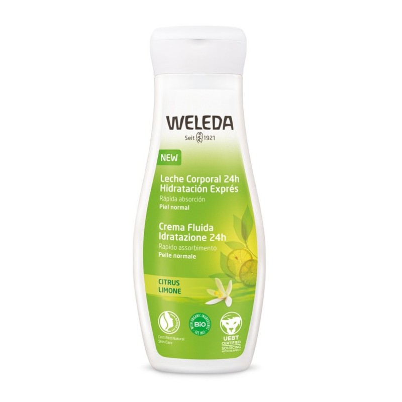 Crema fluida idrat 24h limone 200 ml
