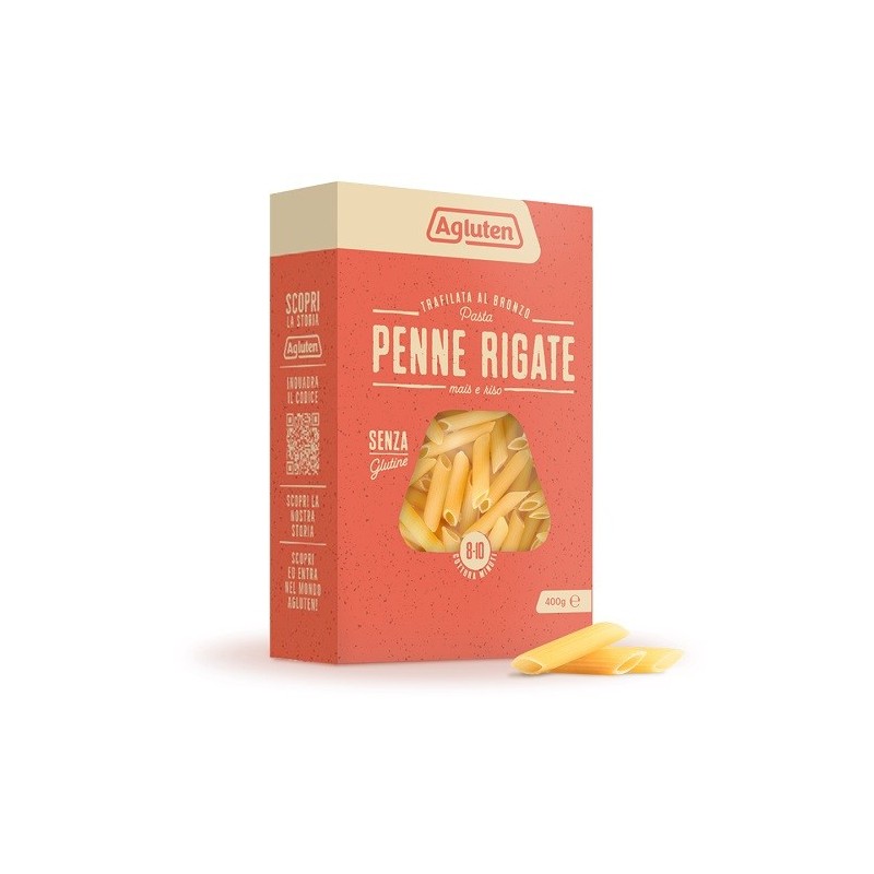 Agluten penne rigate senza glutine 400 g Agluten penne rigate senza glutine 400 g