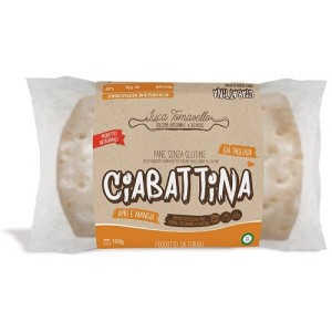 Ciabattina pane senza glutine 100 g