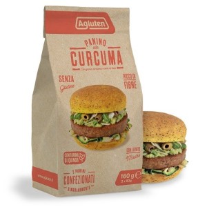 Agluten panino curcuma 160 g