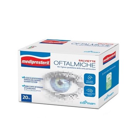 Medipresteril salviette oftalmiche 20 pezzi promo